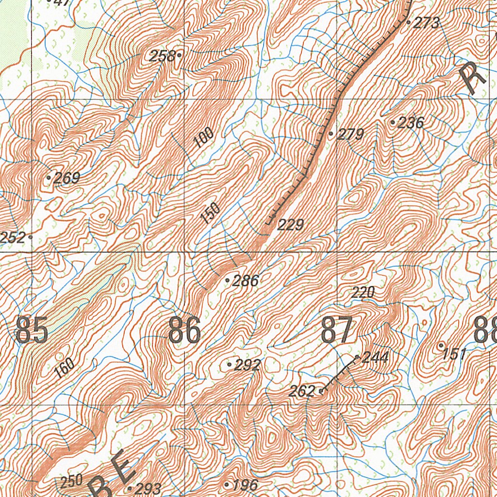 Pincombe Range (4666-1) Map by Geoscience Australia | Avenza Maps