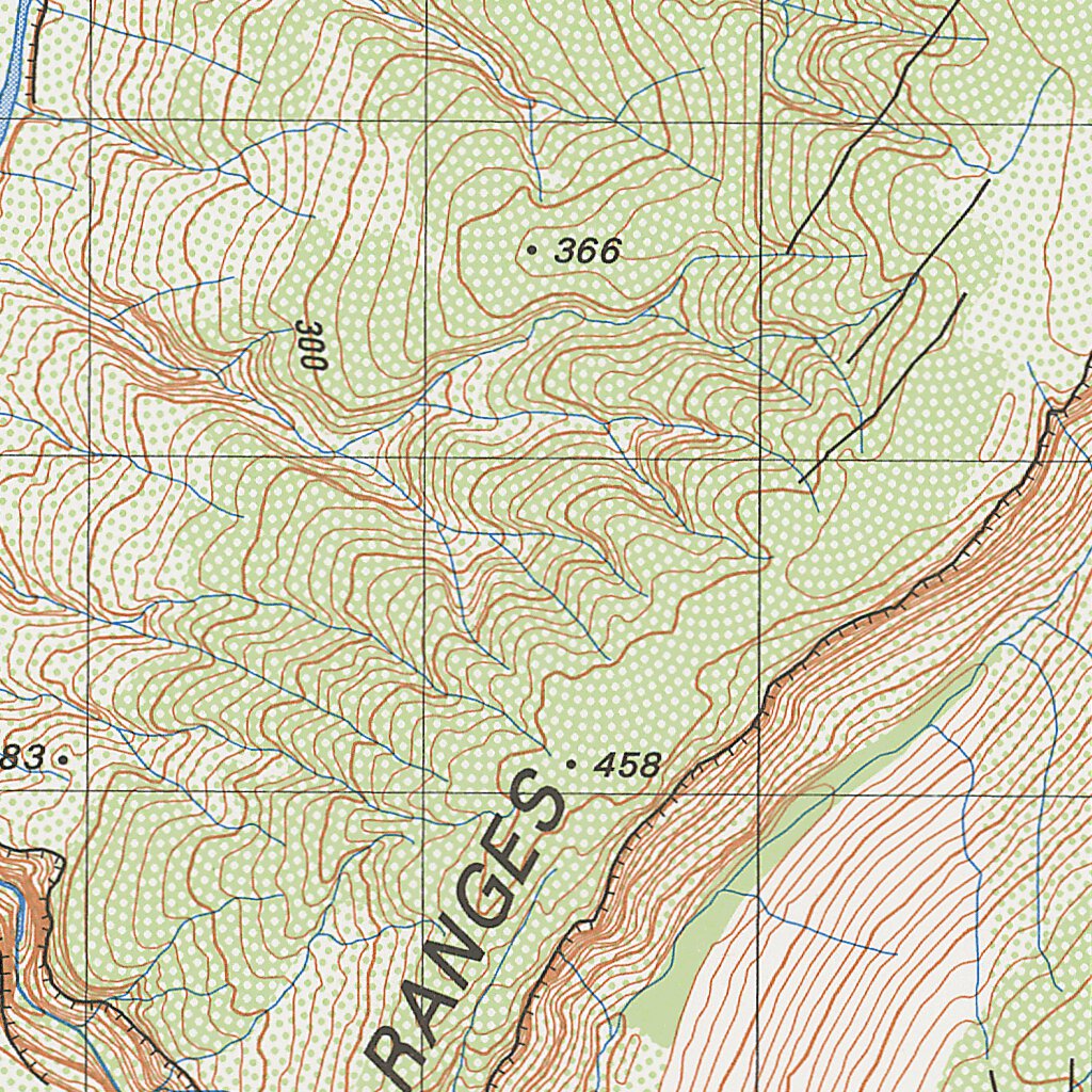 Neal Knob (4465-1) Map by Geoscience Australia | Avenza Maps
