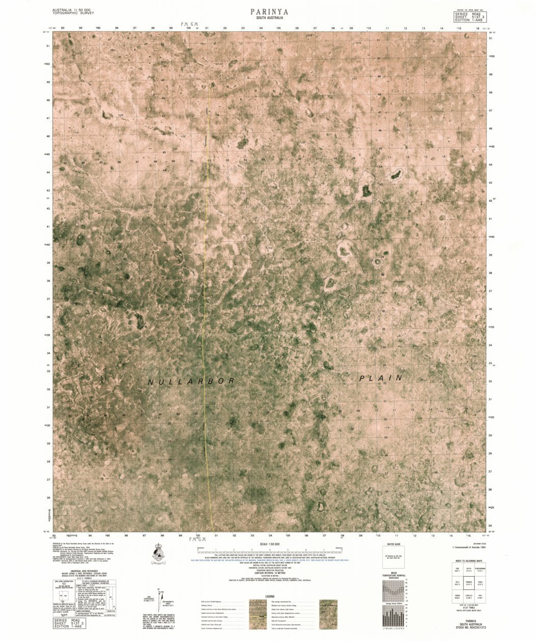 Parinya (5137-3) Map by Geoscience Australia | Avenza Maps