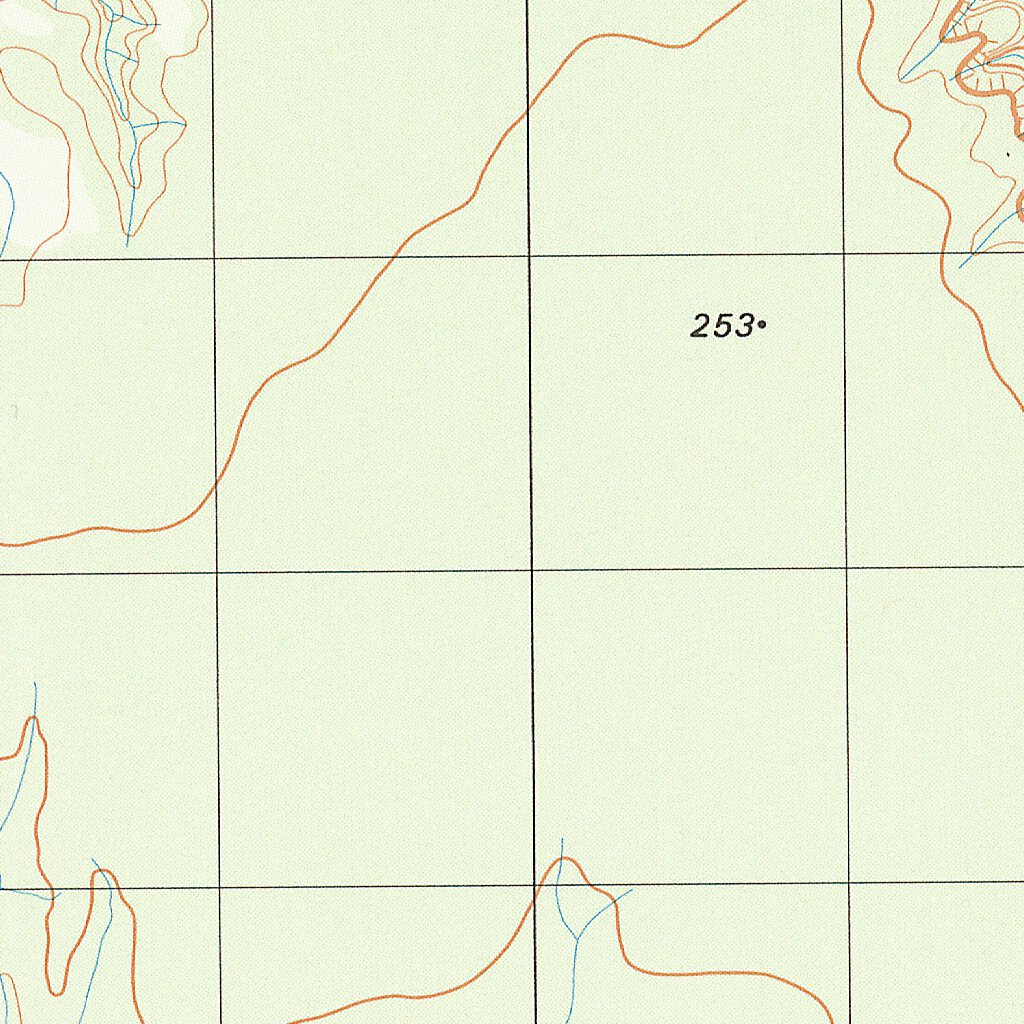 Burrell Map Burrell Creek (5171-3) Map by Geoscience Australia | Avenza Maps