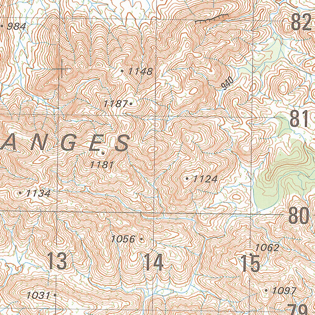 Chewings (5550-4) Map by Geoscience Australia | Avenza Maps