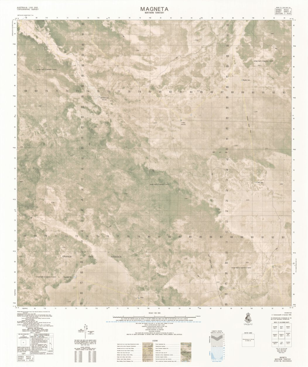 Magneta (5663-2) Map by Geoscience Australia | Avenza Maps
