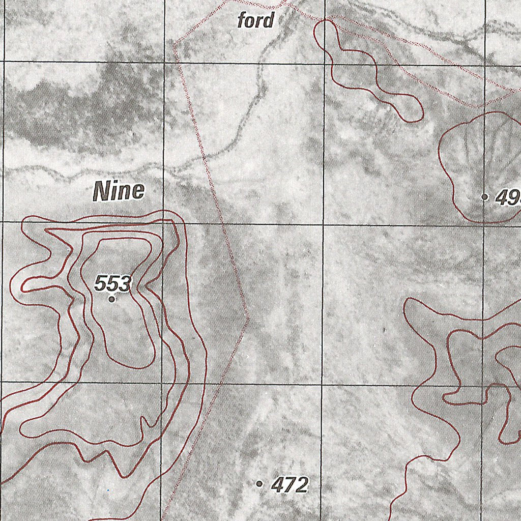Mount Stirling (5654-4) Map by Geoscience Australia | Avenza Maps