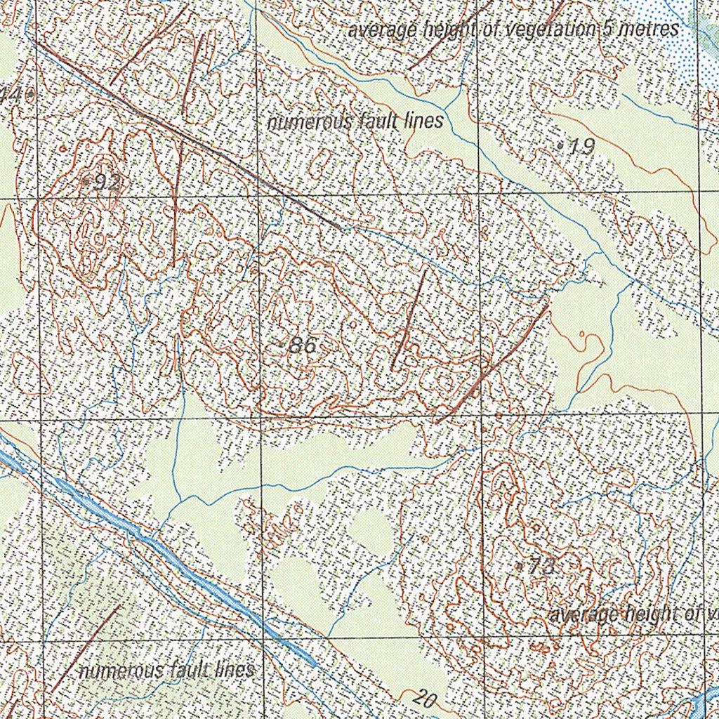 Mitchell River (4068-4) Map by Geoscience Australia | Avenza Maps
