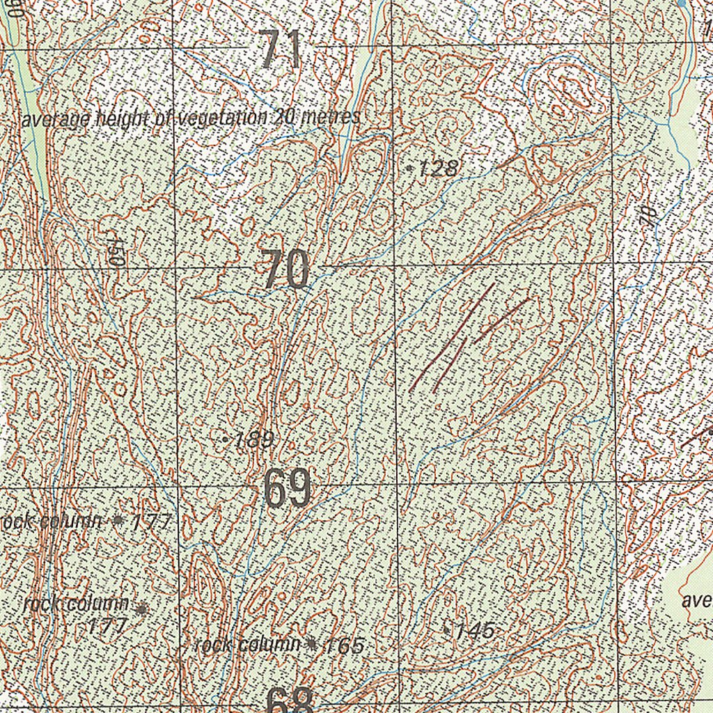Mitchell River (4068-4) Map by Geoscience Australia | Avenza Maps