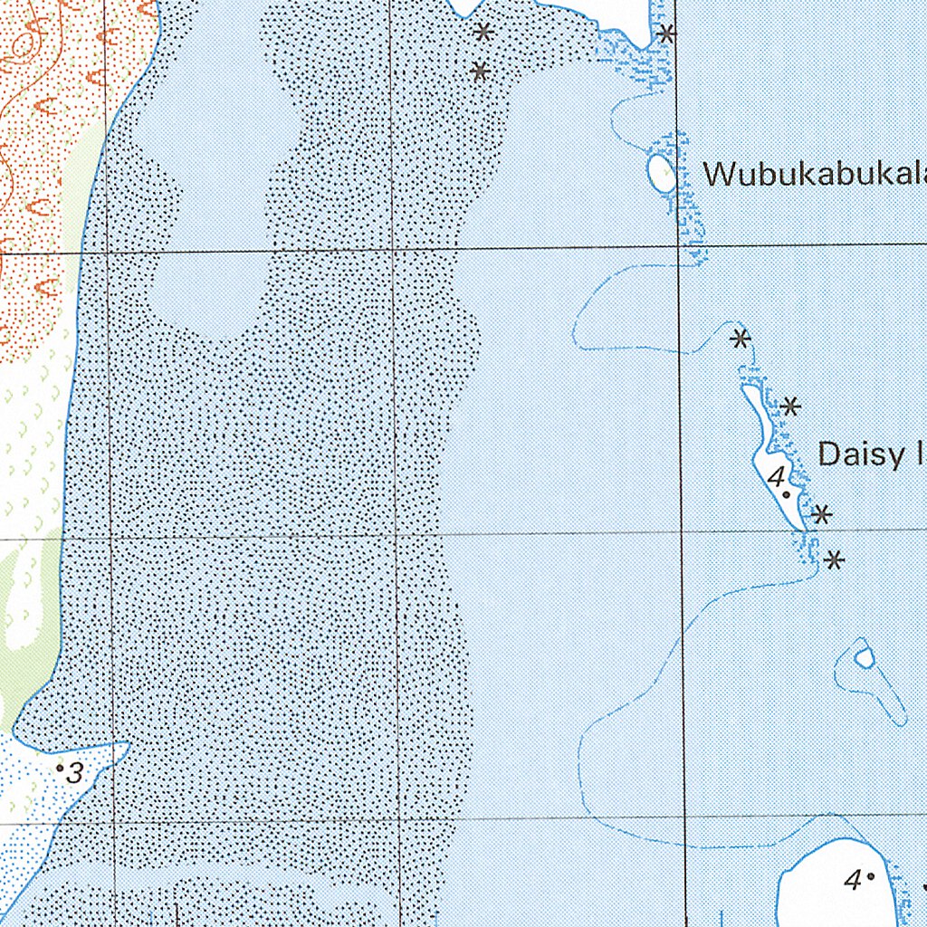 3 Point Map Three Hummock Point (6366-4) Map by Geoscience Australia | Avenza Maps