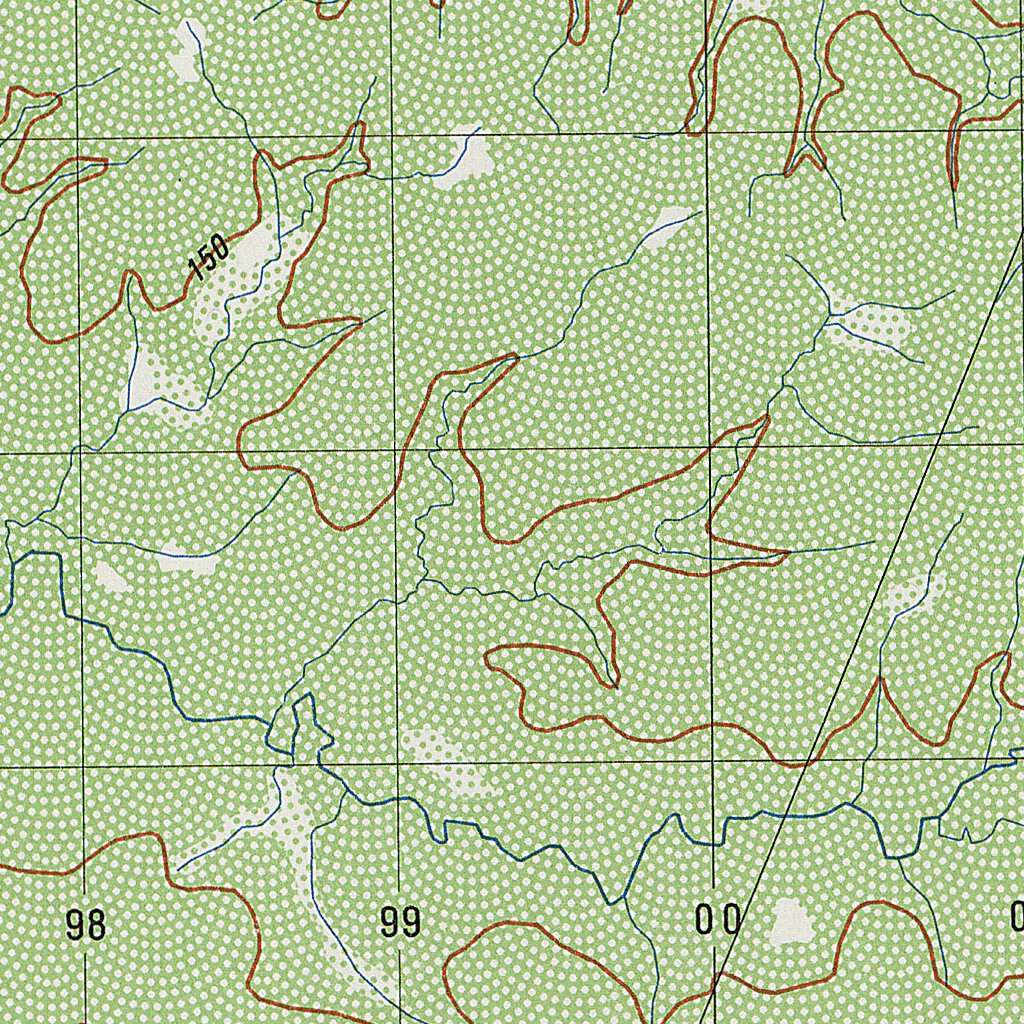 The Mill Ponds (7462-1) Map by Geoscience Australia | Avenza Maps