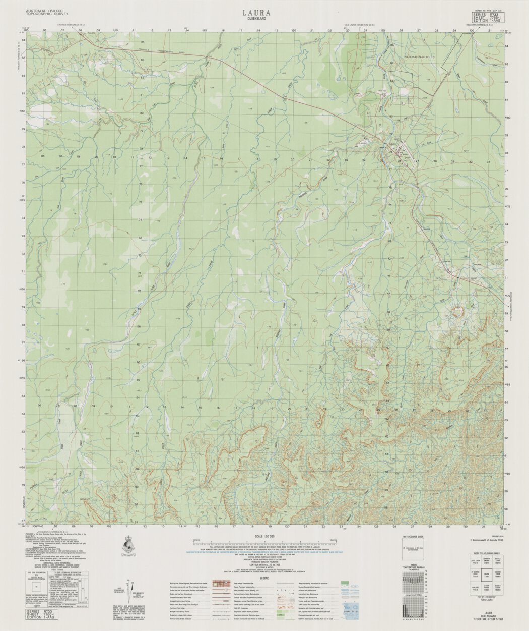 Laura (7766-1) Map by Geoscience Australia | Avenza Maps