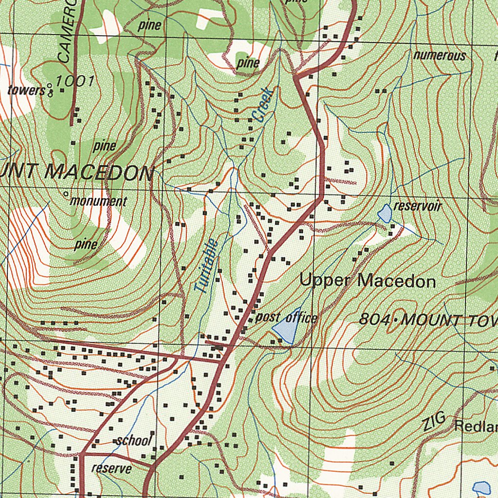 Lancefield (7823-3) Map by Geoscience Australia | Avenza Maps