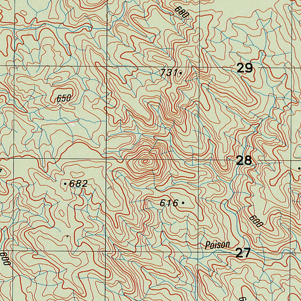 Oak Hills (8060-4) Map by Geoscience Australia | Avenza Maps