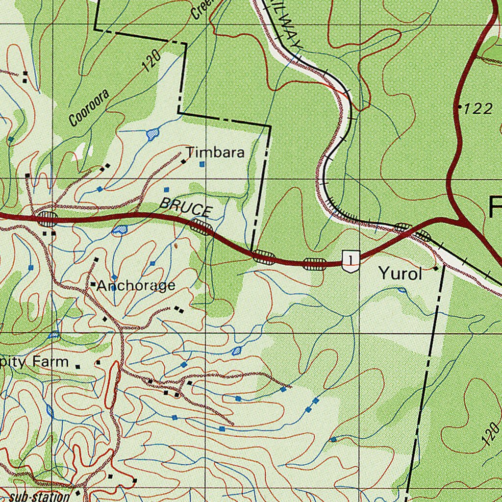 Corooy Map.pdf Cooroy (9445-2) Map by Geoscience Australia | Avenza Maps
