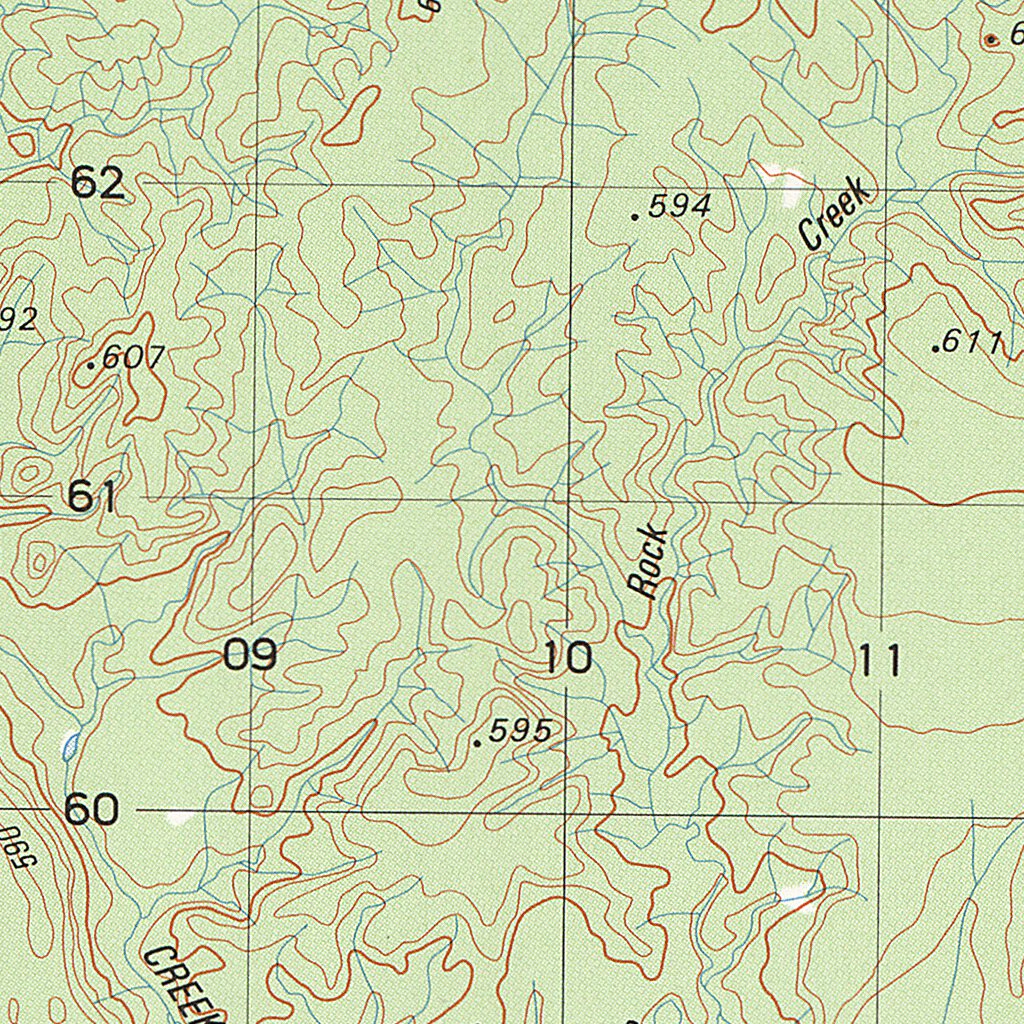 Glendhu (7961-3) Map by Geoscience Australia | Avenza Maps