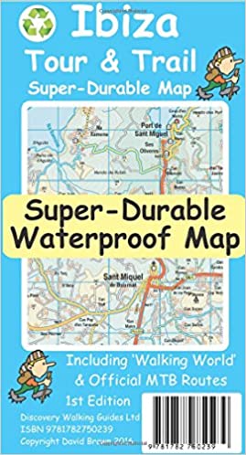 Ibiza Tour & Trail Map North East map sheet Preview 1