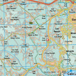 Ibiza Tour & Trail Map North East map sheet Preview 3