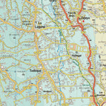 La Palma Tour & Trail Map South map sheet Preview 3