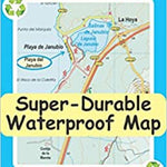 Lanzarote Tour & Trail Map North East map sheet Preview 1