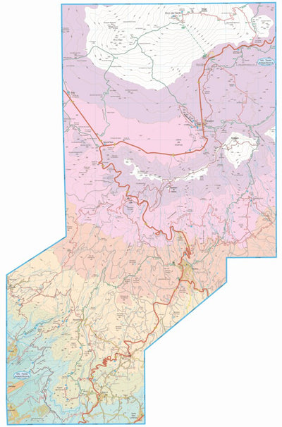 Tenerife Hikers Maps Teide-Adeje/Arona map sheet Preview 1