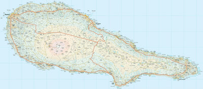 Azores Pico Tour & trail Map Preview 1