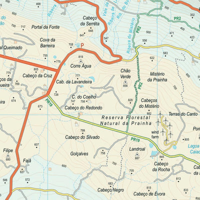 Azores Pico Tour & trail Map Preview 2