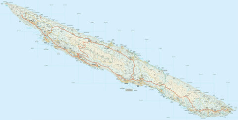 Azores Sao Jorge Tour & Trail Map Preview 1