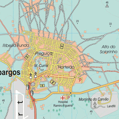 Cape Verde Sal Tour & Trail Map Preview 3