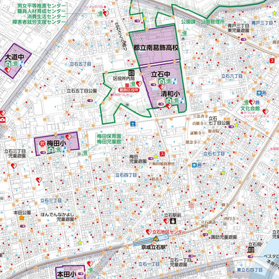 葛飾区地区防災マップ Preview 1