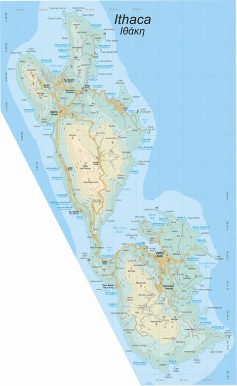 Itacha Tour & Trail Map Preview 1