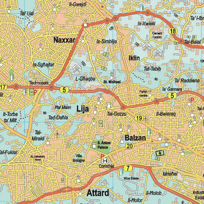 Malta Tour & Trail Map Preview 2