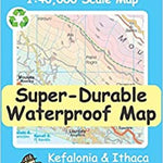 Kefalonia & Itacha Tour & Trail Map Preview 1