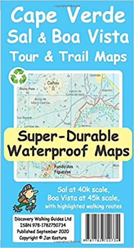 Cape Verde Sal & Boa Vista Tour & Trail Map Preview 1