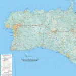 Menorca Tour & Trail Map West map sheet Preview 1