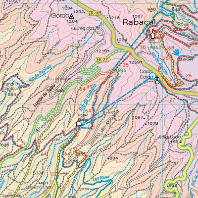 Madeira Tour & Trail Map West map sheet Preview 2