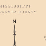 Tennessee-Tombigbee Waterway Chart 15: Historic Miles 391-394 Preview 2