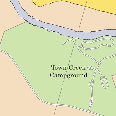 Tennessee-Tombigbee Waterway Chart 28: Historic Miles 340-343 Preview 2