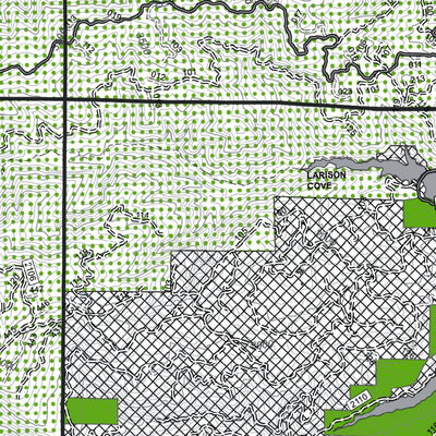 Willamette NF - Middle Fork RD South Firewood Map Preview 3