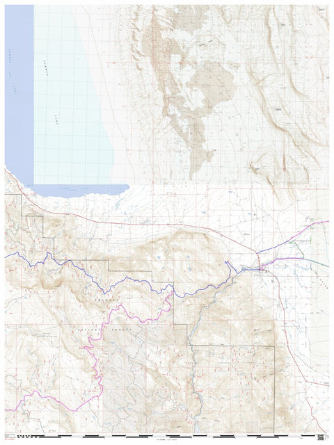 Central Oregon SxS Where To Ride Map #5 Silver Lake to Paisley Preview 1