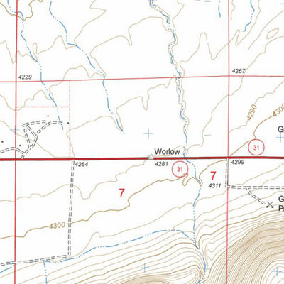 Central Oregon SxS Where To Ride Map #5 Silver Lake to Paisley Preview 2
