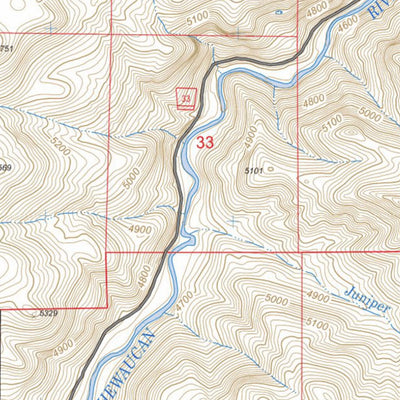 Central Oregon SxS Where To Ride Map #5 Silver Lake to Paisley Preview 3