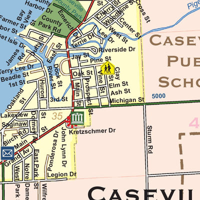 Caseville Township and City of Caseville, Huron County, Michigan Preview 2