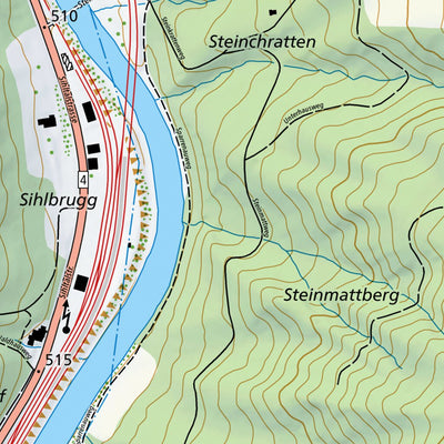 Horgen-Sihlbrugg Dorf, 1:10,000 Preview 3