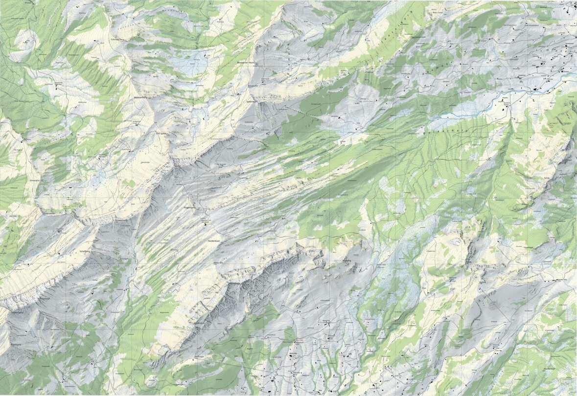 Amden, 1:10,000 Map by SwissTopo | Avenza Maps