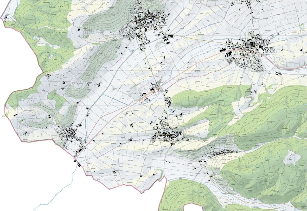 Wilchingen, 1:10,000 Map by SwissTopo | Avenza Maps