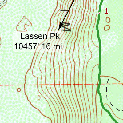 Hat Creek Rim hike maps Preview 2