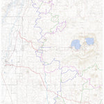 Central Oregon SxS Where to Ride 6 Mile Sno-Park to Fort Rock Map#1 Preview 1