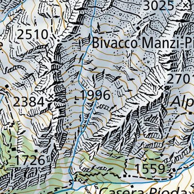 Passo del Maloja, 1:100,000 Preview 3