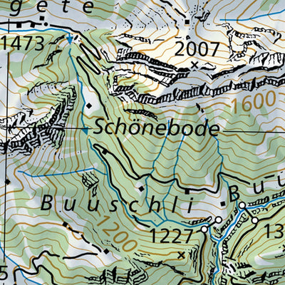 Saane / Sarine, 1:100,000 Preview 3
