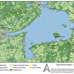 Lake Simcoe Fishing Map - Overview Preview 1