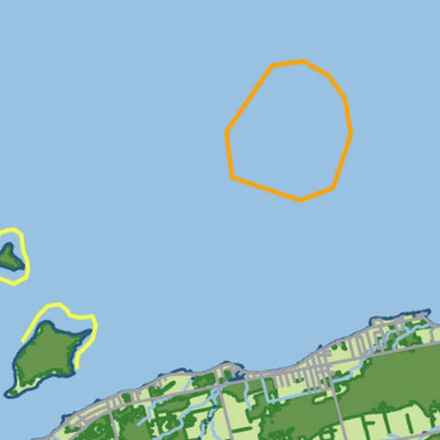 Lake Simcoe Fishing Map - Overview Preview 2