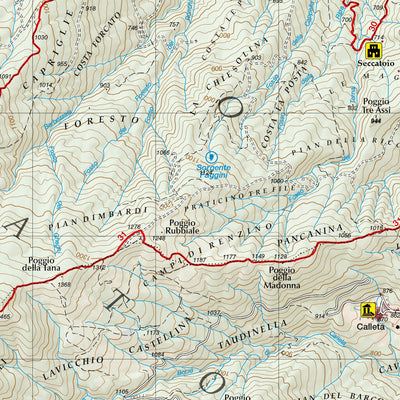 PRATOMAGNO Carta dei Sentieri Preview 2