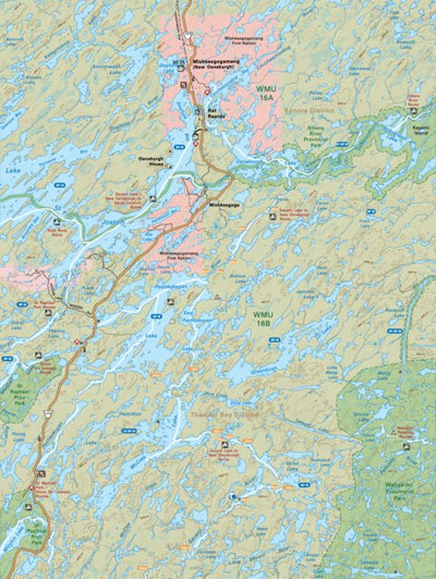 NWON67 Mishkeegogamang (New Osnaburgh) - Northwestern Ontario Topo Preview 1